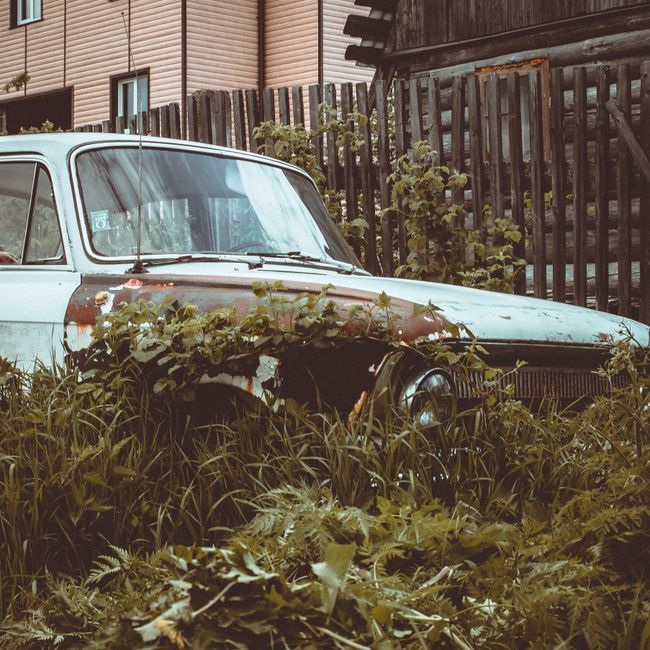 Veterán 1974 — celková renovace — stav před opravou