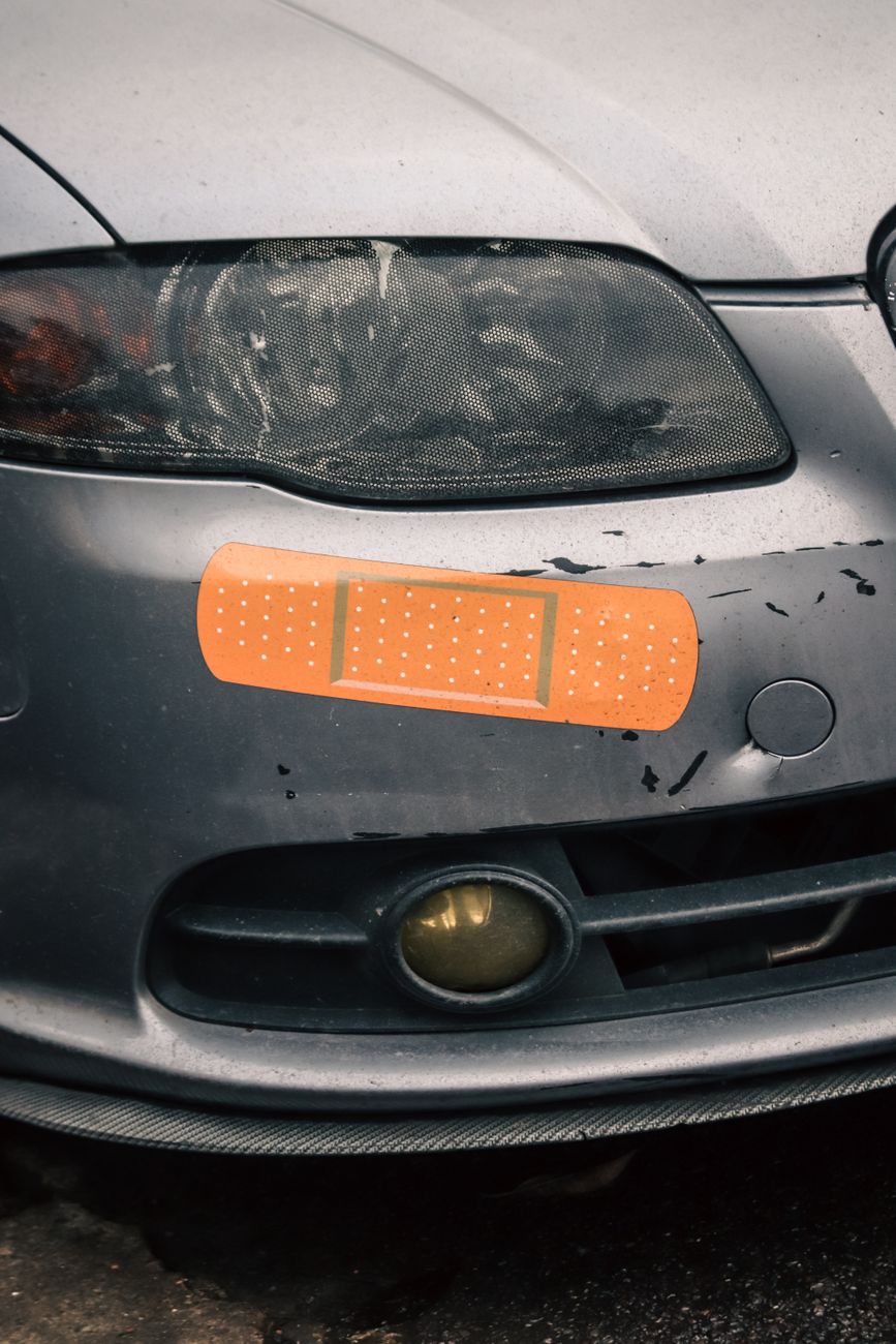 SUV po opravě škrábance metodou SMART repair